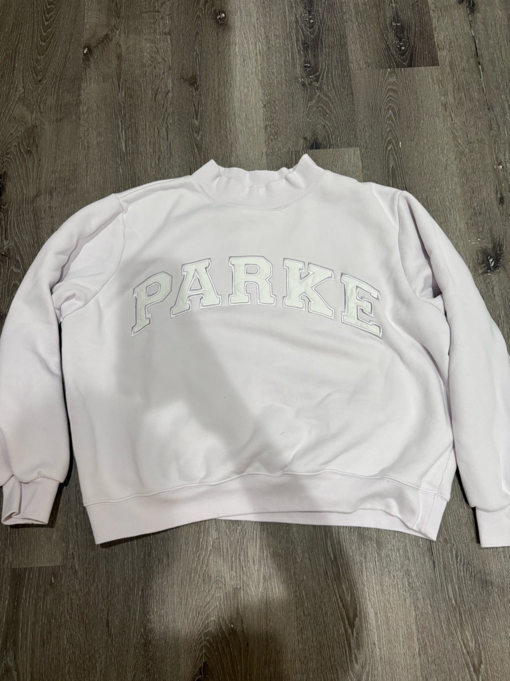 PARKE Women's light purple Crewneck Sweatshirt - From Parke Sport Drop